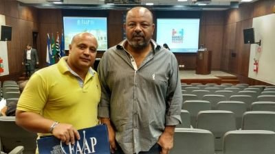 Agente de Crédito e Vereador participam de evento do Banco do Povo Paulista