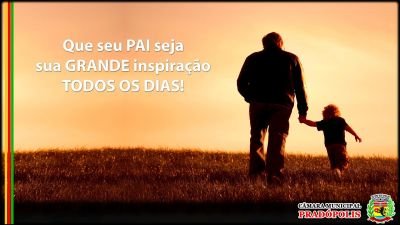 Feliz dia dos pais!!