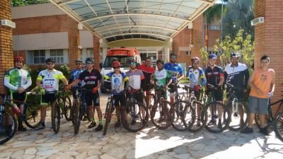 Palestra de primeiros socorros para ciclistas