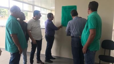 Vereadores participam da reinauguração do CRAS (Centro de Referência de Assistência Social)