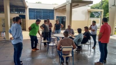 Vereadores visitam as Unidades Escolares do Município