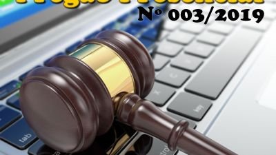 Aviso de Licitação – Pregão Presencial nº 003/2019