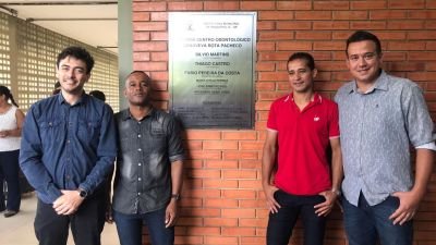 Inauguração da obra de reforma do Centro Odontológico "Genoveva Rota Pacheco"
