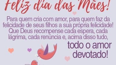 Homenagem pelo Dia das Mães