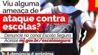 Canal de denúncia específico para combater massacres e ataques nas escolas