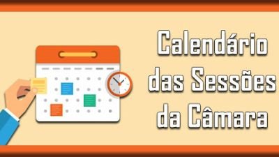 Calendário de Sessões Ordinárias — Exercício 2023