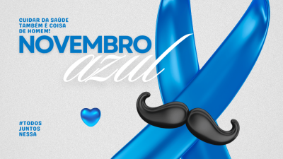Novembro Azul – Mês de Combate ao câncer de próstata